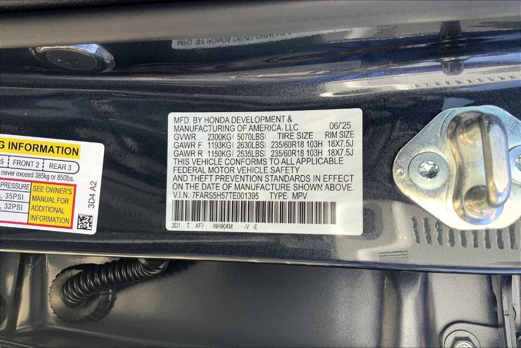 new 2026 Honda CR-V Hybrid car, priced at $37,025