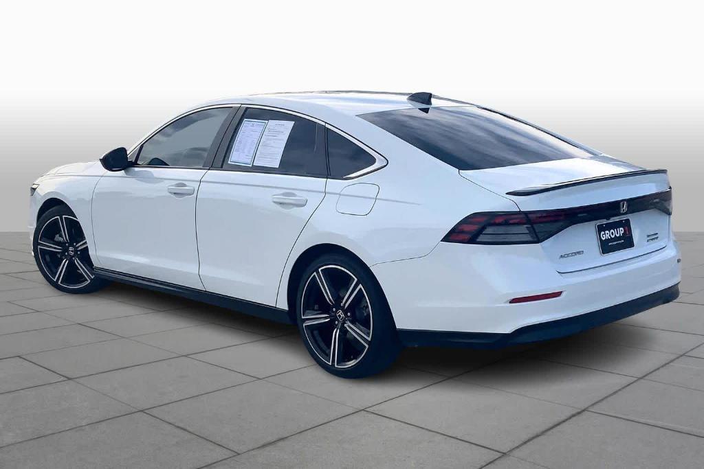 used 2024 Honda Accord Hybrid car, priced at $25,591