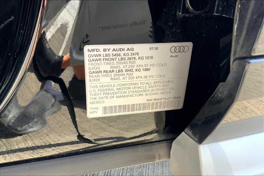used 2018 Audi Q5 car, priced at $15,891