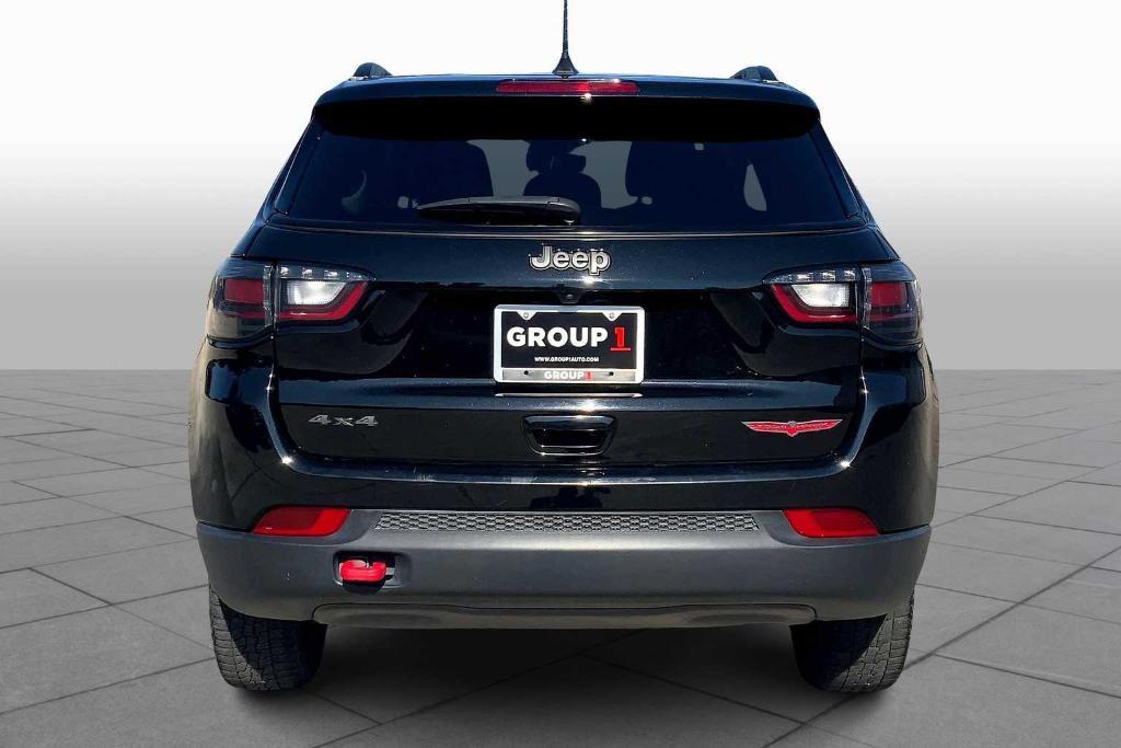 used 2022 Jeep Compass car, priced at $19,391