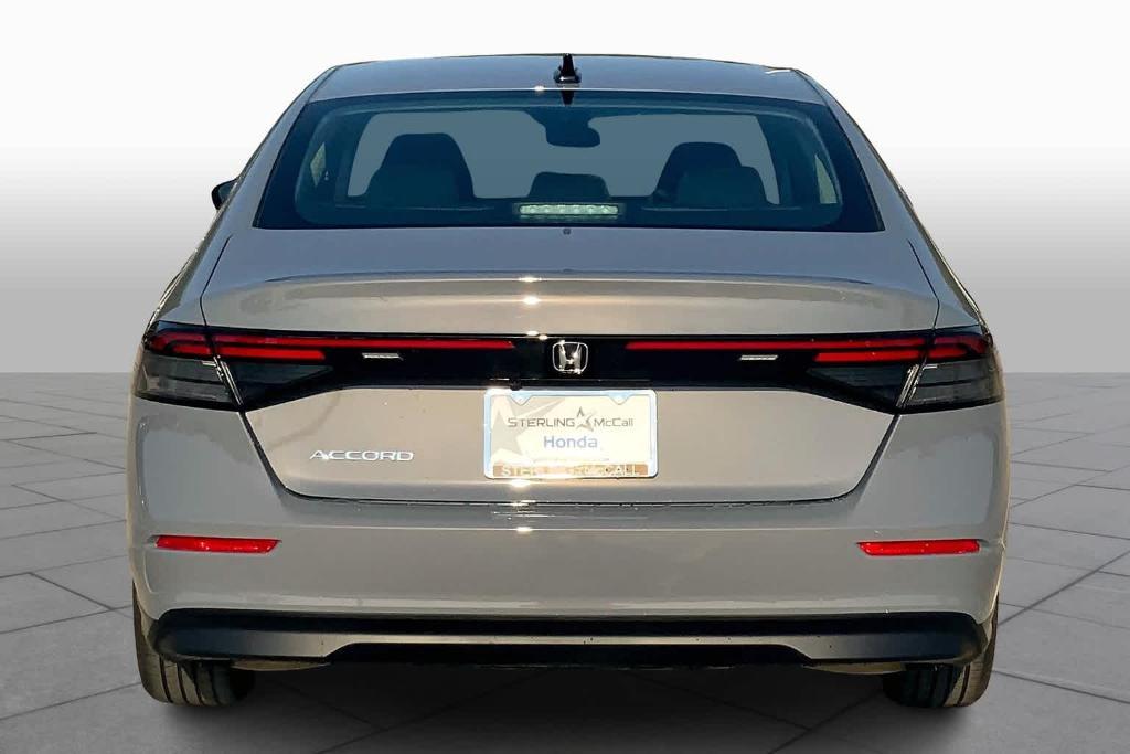 new 2025 Honda Accord car, priced at $30,856