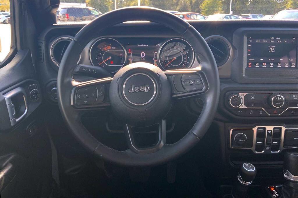 used 2021 Jeep Wrangler Unlimited car, priced at $26,491