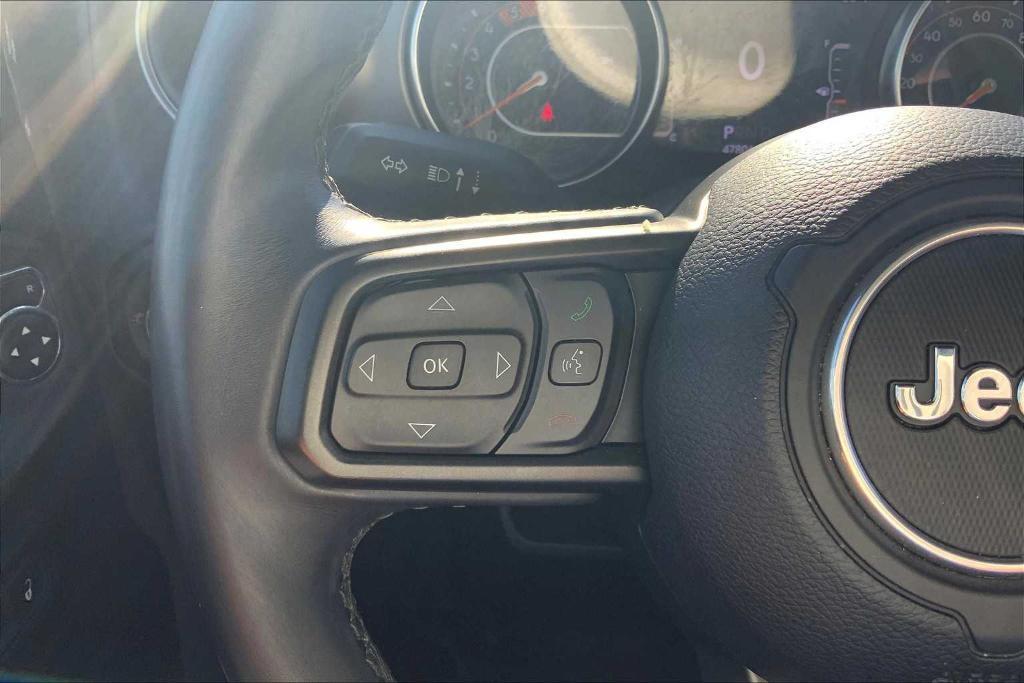 used 2021 Jeep Wrangler Unlimited car, priced at $26,491