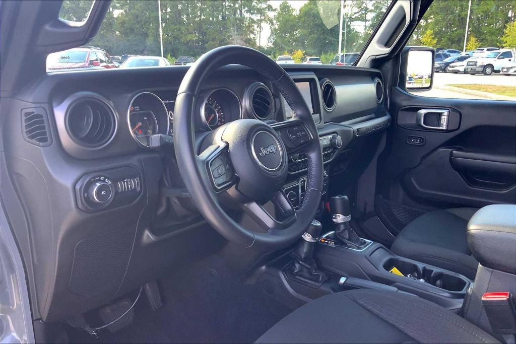 used 2021 Jeep Wrangler Unlimited car, priced at $26,491