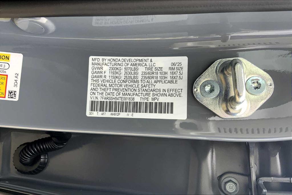 new 2026 Honda CR-V Hybrid car, priced at $37,480