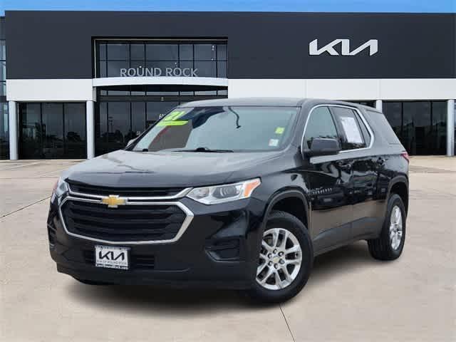 used 2021 Chevrolet Traverse car, priced at $20,451