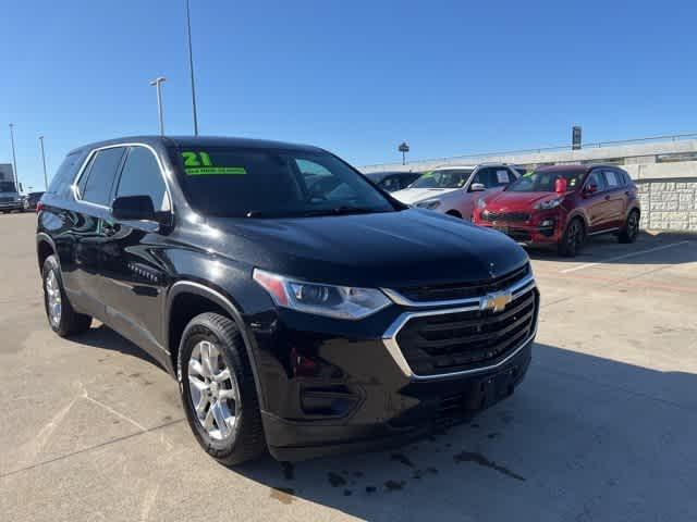 used 2021 Chevrolet Traverse car, priced at $20,899