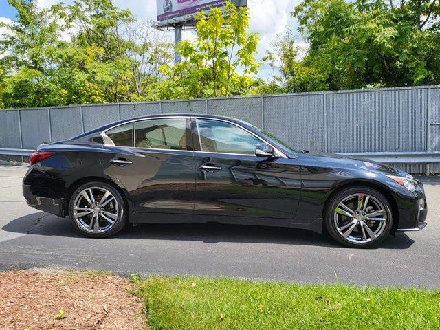 used 2021 INFINITI Q50 car, priced at $33,489