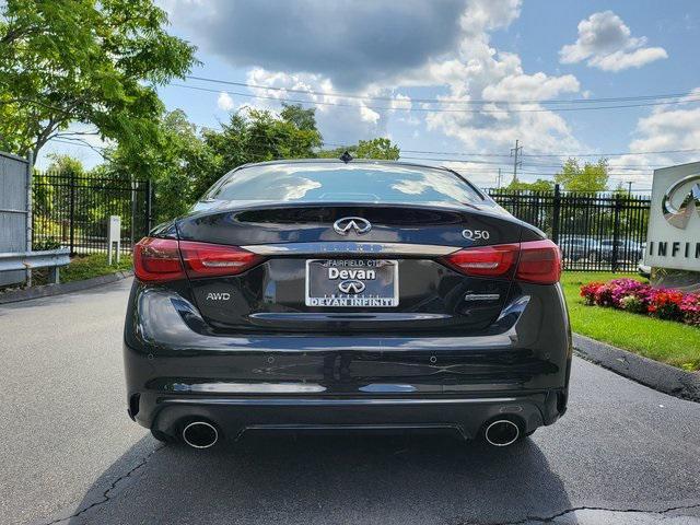 used 2021 INFINITI Q50 car, priced at $33,489