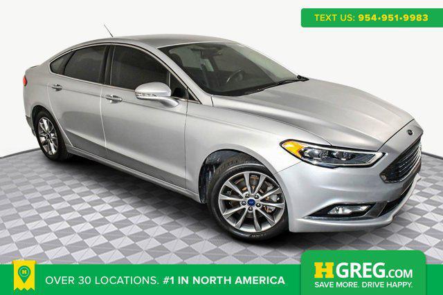 used 2017 Ford Fusion Energi car, priced at $13,998