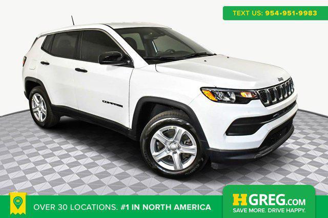 used 2023 Jeep Compass car, priced at $22,998