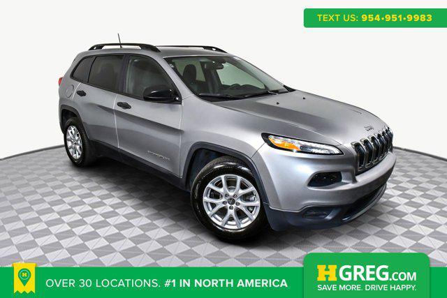 used 2016 Jeep Cherokee car, priced at $10,997