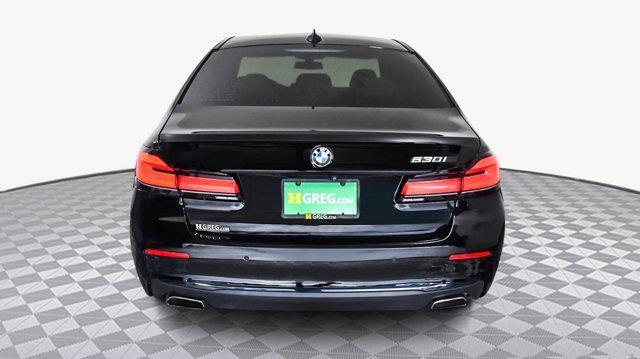 used 2021 BMW 530 car, priced at $27,998