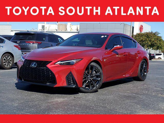 used 2021 Lexus IS 350 car, priced at $33,899