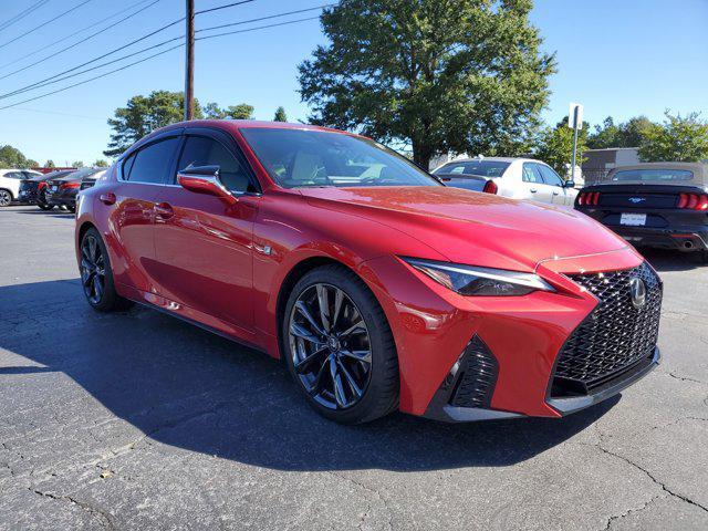 used 2021 Lexus IS 350 car, priced at $33,899