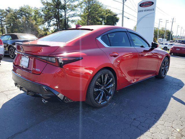 used 2021 Lexus IS 350 car, priced at $33,899