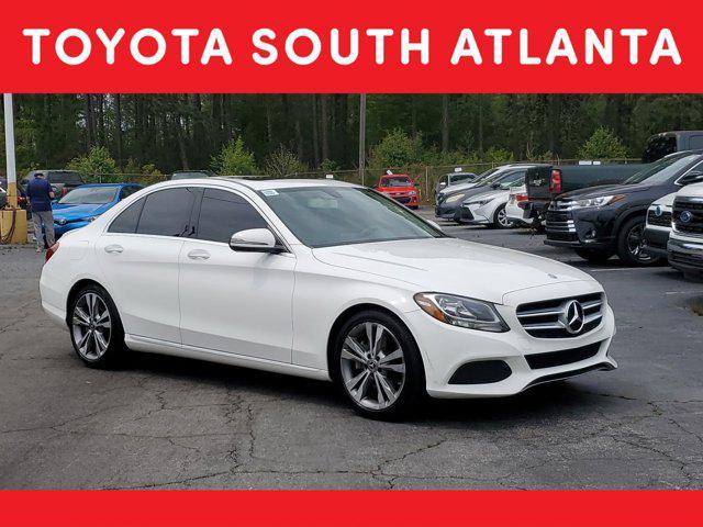 used 2018 Mercedes-Benz C-Class car, priced at $18,599