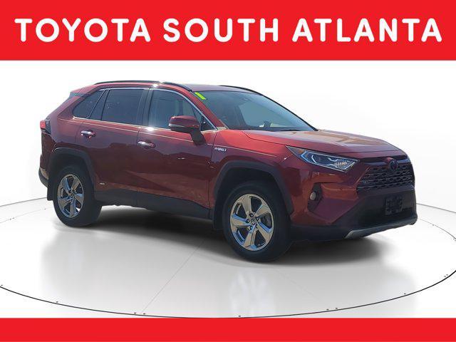 used 2021 Toyota RAV4 Hybrid car, priced at $29,095