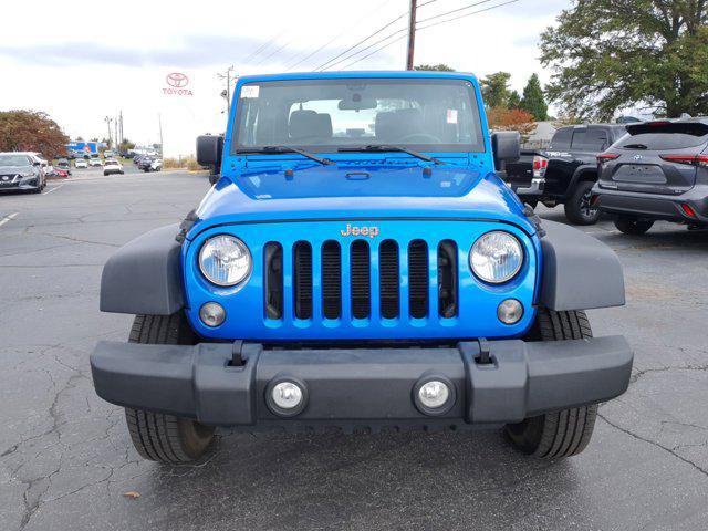 used 2016 Jeep Wrangler car, priced at $15,303