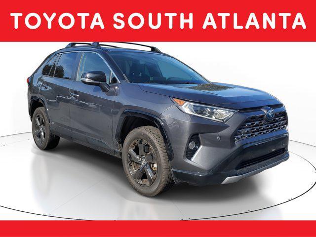used 2021 Toyota RAV4 Hybrid car, priced at $30,980