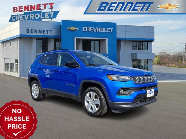 used 2022 Jeep Compass car, priced at $22,374