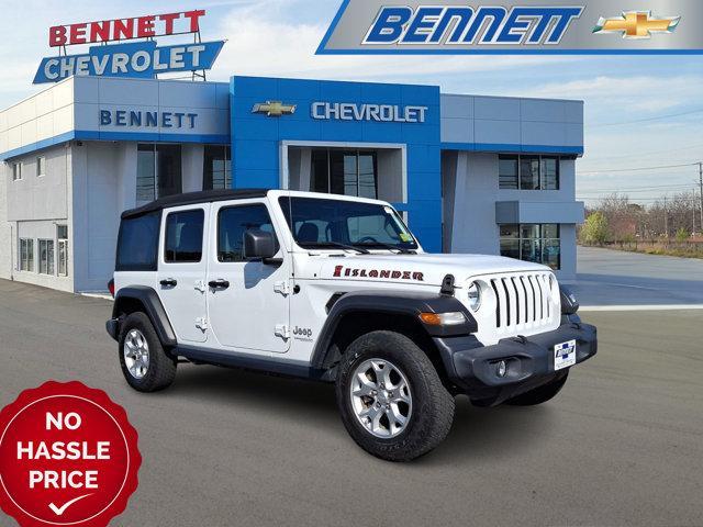 used 2021 Jeep Wrangler Unlimited car, priced at $33,990