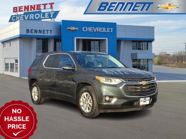 used 2021 Chevrolet Traverse car, priced at $21,670