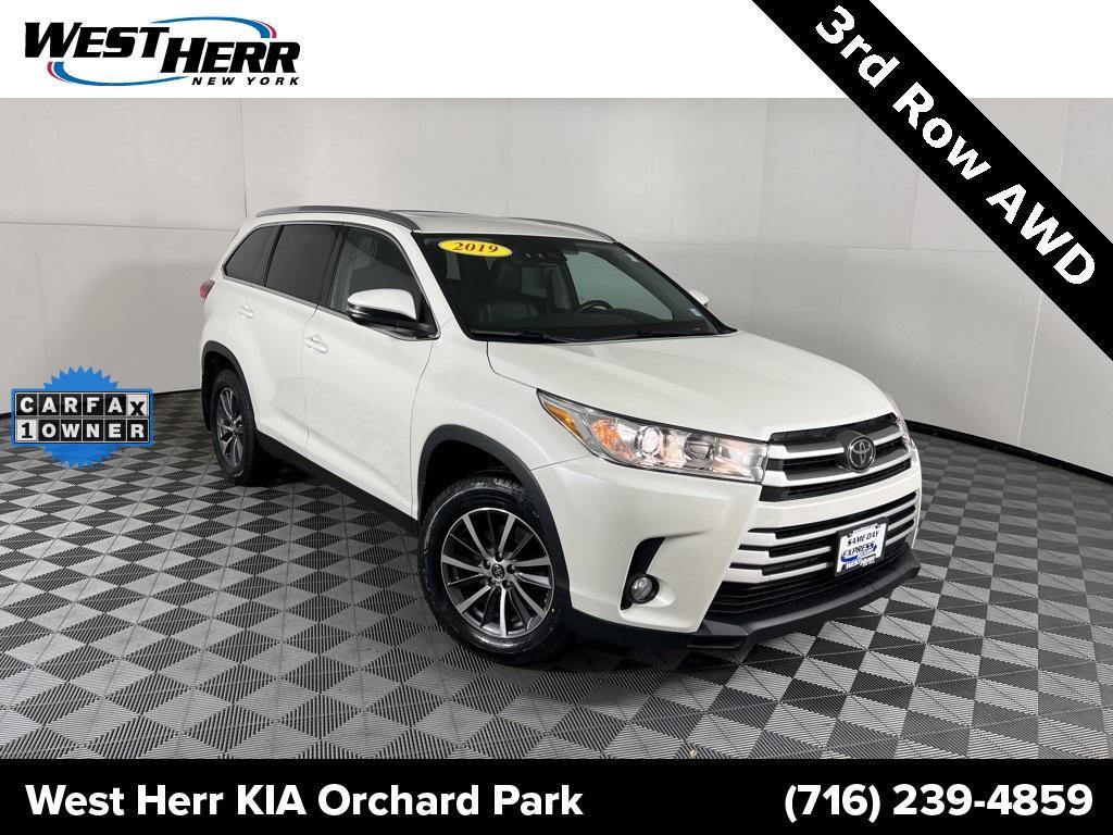 used 2019 Toyota Highlander car, priced at $28,842