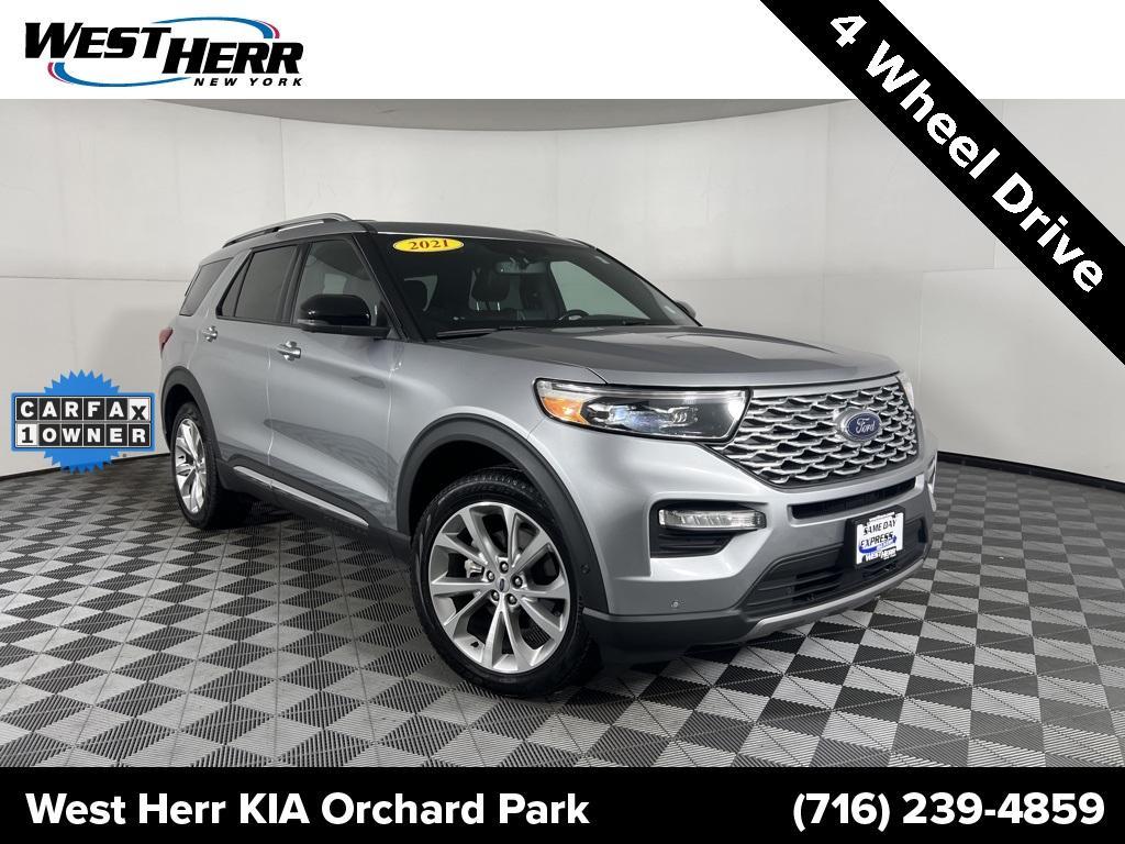 used 2021 Ford Explorer car, priced at $34,952