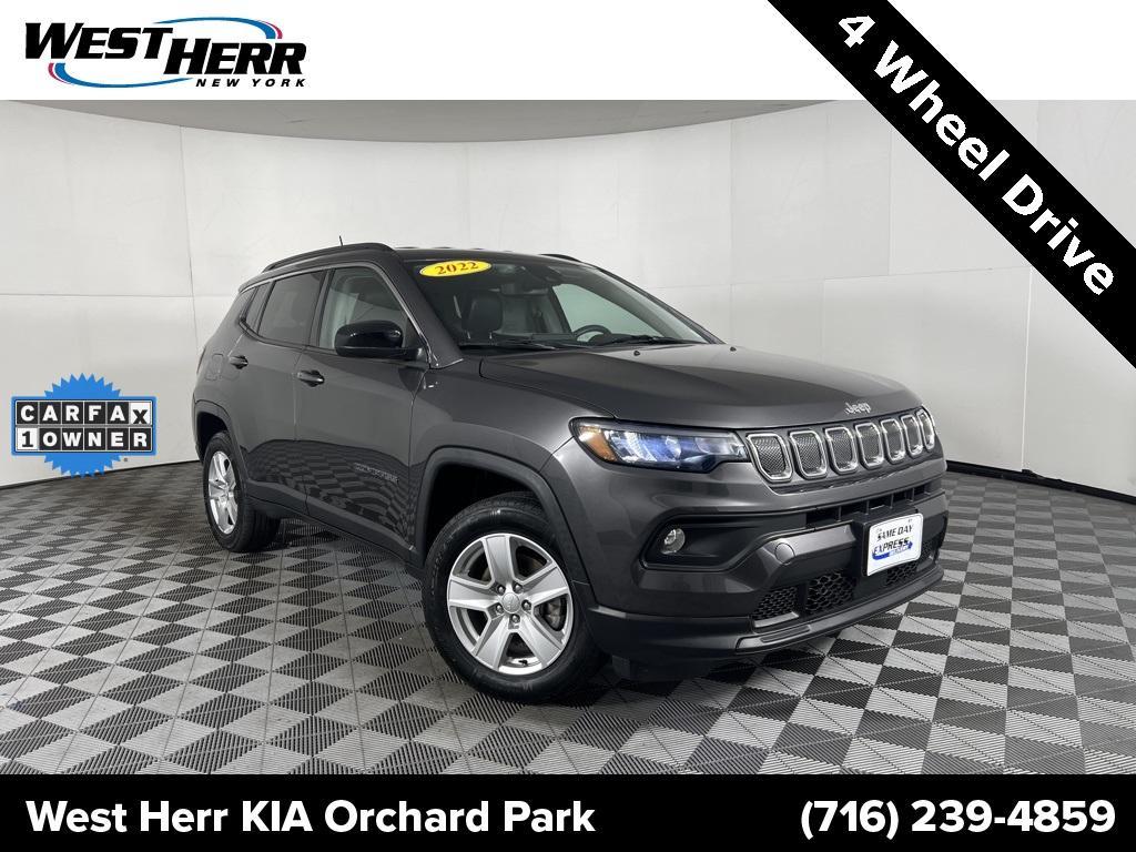 used 2022 Jeep Compass car, priced at $22,915