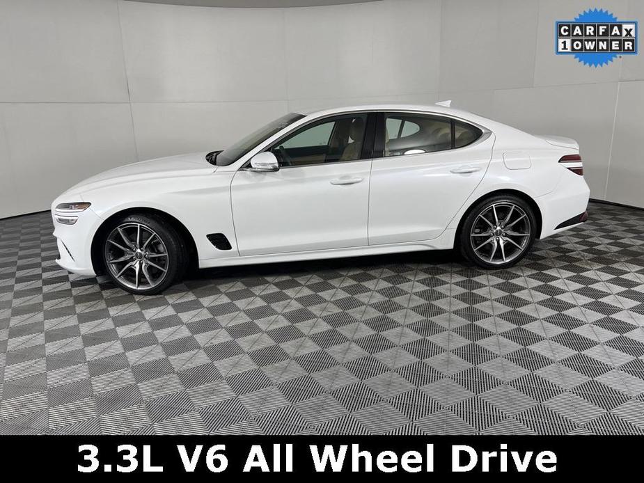 used 2022 Genesis G70 car, priced at $36,489