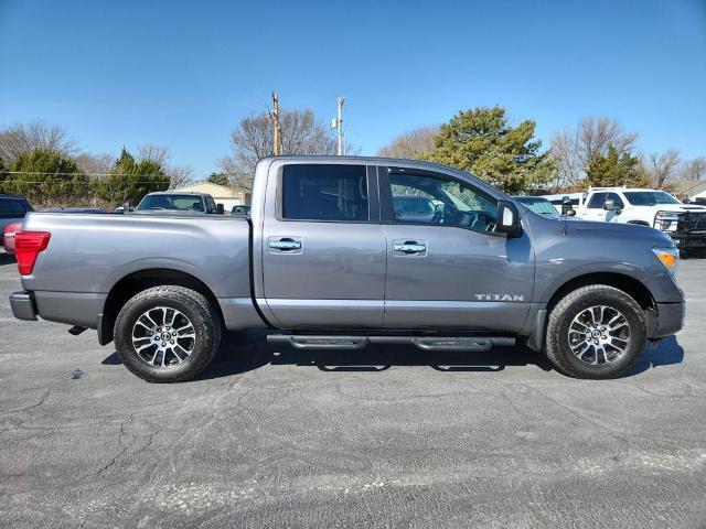 used 2021 Nissan Titan car, priced at $34,399