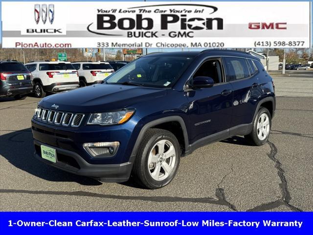 used 2021 Jeep Compass car, priced at $21,892