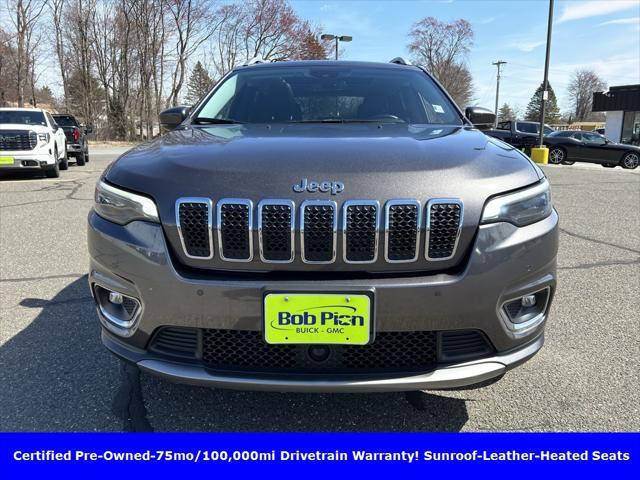 used 2021 Jeep Cherokee car, priced at $25,886