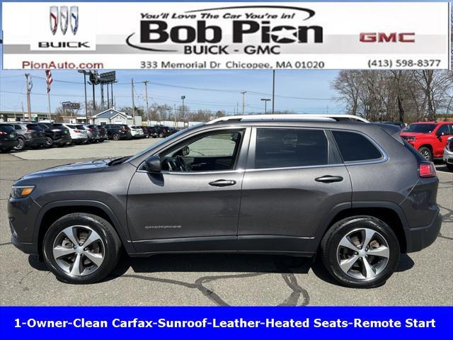 used 2021 Jeep Cherokee car, priced at $26,147