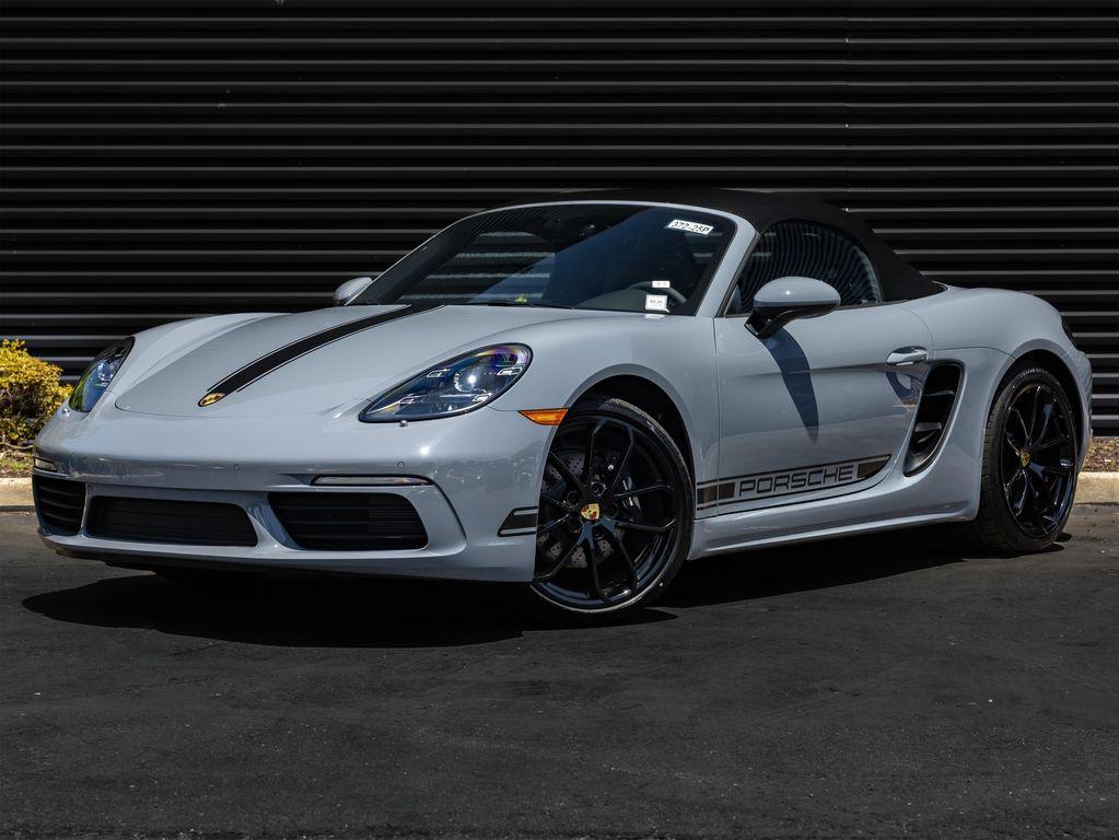 new 2025 Porsche 718 Boxster car, priced at $92,765