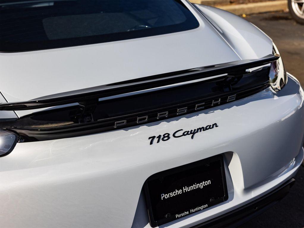 new 2025 Porsche 718 Cayman car, priced at $90,155