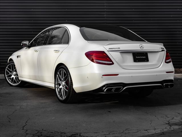 used 2020 Mercedes-Benz AMG E 63 car, priced at $67,900