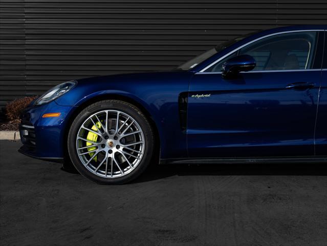 used 2022 Porsche Panamera e-Hybrid car, priced at $84,900