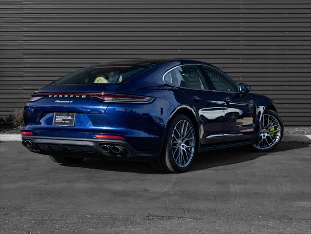 used 2022 Porsche Panamera e-Hybrid car, priced at $84,900