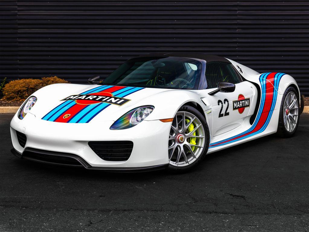 used 2015 Porsche 918 Spyder car, priced at $3,100,000