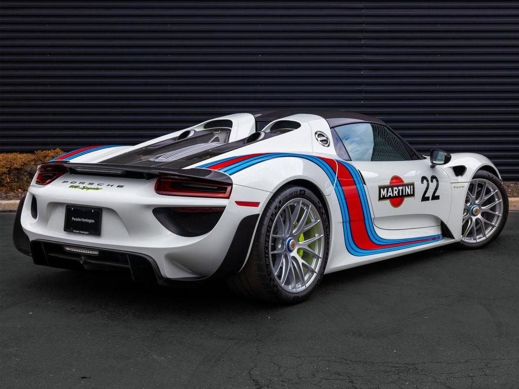 used 2015 Porsche 918 Spyder car, priced at $3,100,000