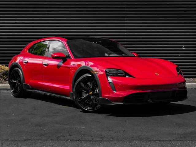 used 2022 Porsche Taycan Cross Turismo car, priced at $114,900