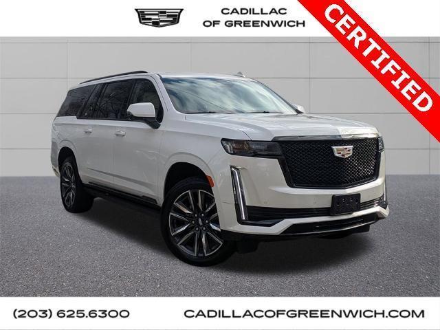 used 2022 Cadillac Escalade ESV car, priced at $84,214