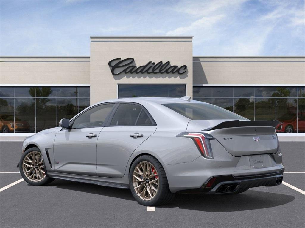 new 2026 Cadillac CT4-V car, priced at $91,880