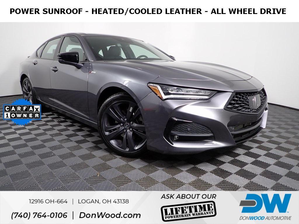 used 2023 Acura TLX car, priced at $34,000