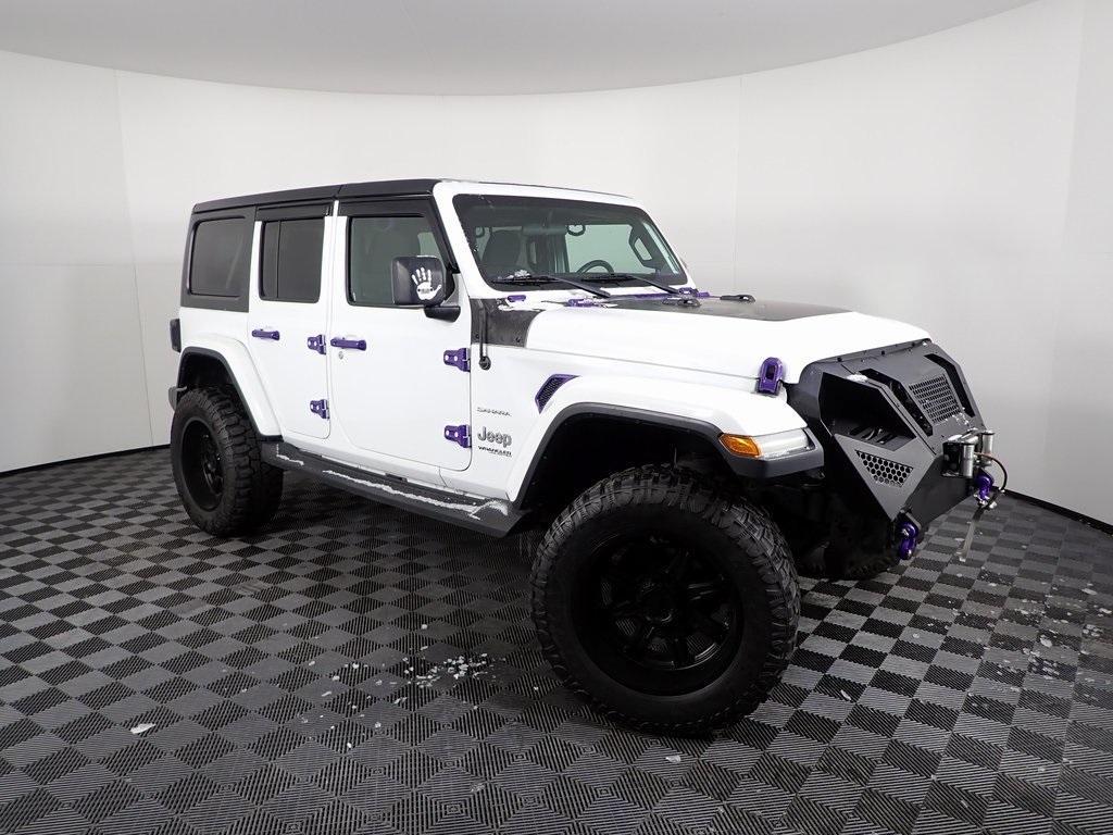 used 2018 Jeep Wrangler Unlimited car, priced at $23,500