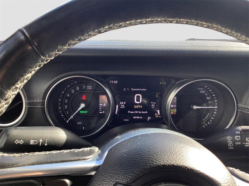 used 2021 Jeep Wrangler Unlimited 4xe car, priced at $27,500