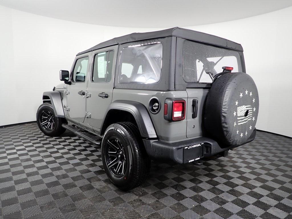 used 2023 Jeep Wrangler car, priced at $35,000