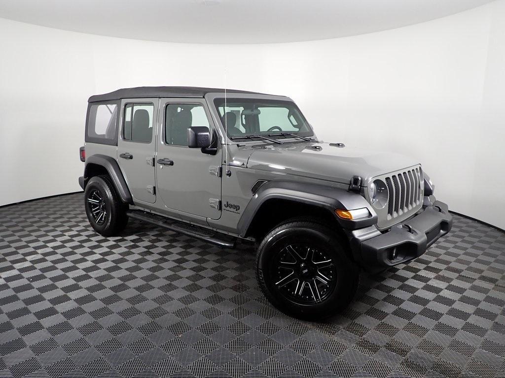 used 2023 Jeep Wrangler car, priced at $35,000